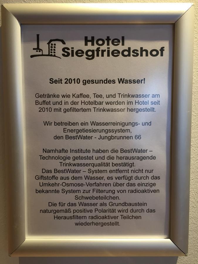 Siegfriedshof Hotel Berlim Exterior foto